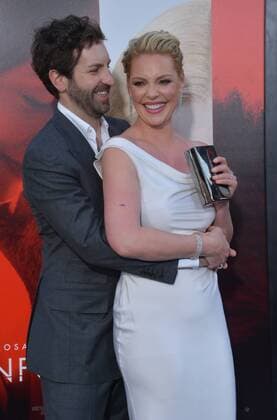 Cast member Katherine Heigl and her husband, singer and songwriter Josh Kelley attend the premiere of the motion picture dramatic thriller Unforgettable at TCL Chinese Theatre in the Hollywood section of Los Angeles on April 18, 2017. Storyline: A woman sets out to make life hell for her ex-husband s new wife.  LAP2017041840 JIMxRUYMEN
