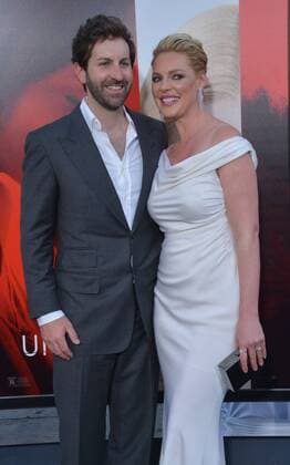 Cast member Katherine Heigl and her husband, singer and songwriter Josh Kelley attend the premiere of the motion picture dramatic thriller Unforgettable at TCL Chinese Theatre in the Hollywood section of Los Angeles on April 18, 2017. Storyline: A woman sets out to make life hell for her ex-husband s new wife.  LAP2017041842 JIMxRUYMEN