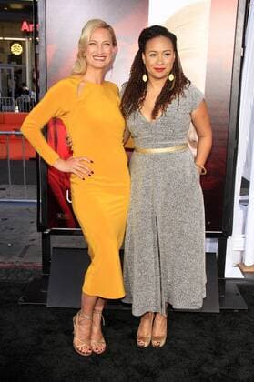 Zoe Bell und Tracie Thoms bei der Premiere des Kinofilms Unforgettable: Tödliche Liebe im TCL Chinese Theatre, Hollywood. Los Angeles, 18.04.2017 Foto:xD.xBedrosianx xFuturexImage