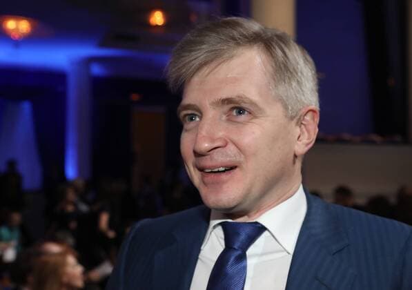 MOSCOW, RUSSIA - APRIL 19, 2017: Alexander Kibovsky, head of Moscow s Department of Culture, seen ahead of the 2017 Golden Mask award ceremony at the Stanislavsky and Nemirovich-Danchenko Moscow Music Theatre. Valery Sharifulin TASS  TS048DA1