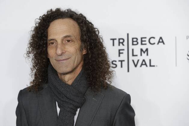 Kenny G arrives on the red carpet at the Clive Davis: The Soundtrack Of Our Lives Premiere at Radio City Music Hall on April 19, 2017 in New York City.  NYP20170419159 JOHNxANGELILLO