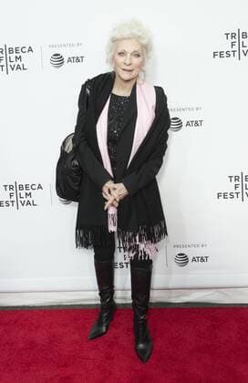 US: 2017 Tribeca film festival opening night Judy Collins attends movie Clive Davis: The Soundtrack Of Our Lives Premiere at Radio City Music Hall during Tribeca Film Festival opening night  LevxRadin