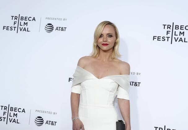 (170420) -- NEW YORK, April 20, 2017 -- Actress Christina Ricci attends the opening night of the 2017 Tribeca Film Festival and the world premiere of Clive Davis: The Soundtrack of Our Lives in New York, the United States, April 19, 2017. The 16th annual Tribeca Film Festival opened here Wednesday night, bringing a trove of films, TV events, virtual reality installations and music pieces to New York. ) (djj) U.S.-NEW YORK-TRIBECA FILM FESTIVAL-OPEN WangxYing 