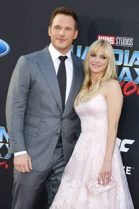 Anna Faris und ihr Ehemann Chris Pratt bei der Guardians Of The Galaxy Vol. 2 Film Premiere am 19.04.2017 in Hollywood, Los Angeles Guardians Of The Galaxy Vol. 2 Filmpremiere in Hollywood, Los Angeles, 2017 