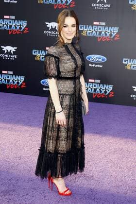 Elizabeth Henstridge bei der Guardians Of The Galaxy Vol. 2 Film Premiere am 19.04.2017 in Hollywood, Los Angeles Guardians Of The Galaxy Vol. 2 Filmpremiere in Hollywood, Los Angeles, 2017 