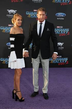 217093 AdMedia Starface 2017-04-19 Los Angeles Etats-Unis Premiere du film Guardians Of The Galaxy Vol.2 . 19 April 2017 - Hollywood, California - David Hasselhoff, Hayley Roberts. Premiere Of Disney And Marvel s Guardians Of The Galaxy Vol. 2 held at Dolby Theatre. Photo Credit: PMA AdMedia  Copyright: xAdMediax STAR_217093_037