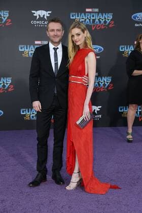 April 19, 2017 - 19 April 2017 - Hollywood, California - Lydia Hearst, Chris Hardwick. Premiere Of Disney And Marvel s Guardians Of The Galaxy Vol. 2 held at Dolby Theatre. Photo Credit: PMA AdMedia - ZUMAa123 20170419_zaa_a123_325 Copyright: xPma Admediax