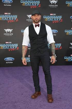 April 19, 2017 - 19 April 2017 - Hollywood, California - Dave Bautista. Premiere Of Disney And Marvel s Guardians Of The Galaxy Vol. 2 held at Dolby Theatre. Photo Credit: PMA AdMedia - ZUMAa123 20170419_zaa_a123_291 Copyright: xPma Admediax