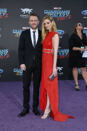 April 19, 2017 - 19 April 2017 - Hollywood, California - Lydia Hearst, Chris Hardwick. Premiere Of Disney And Marvel s Guardians Of The Galaxy Vol. 2 held at Dolby Theatre. Photo Credit: PMA AdMedia - ZUMAa123 20170419_zaa_a123_319 Copyright: xPma Admediax