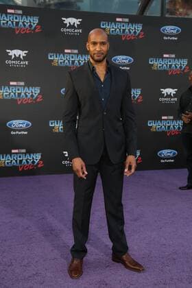 April 19, 2017 - 19 April 2017 - Hollywood, California - Henry Simmons. Premiere Of Disney And Marvel s Guardians Of The Galaxy Vol. 2 held at Dolby Theatre. Photo Credit: PMA AdMedia - ZUMAa123 20170419_zaa_a123_323 Copyright: xPma Admediax