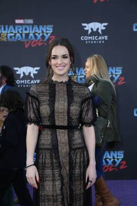 April 19, 2017 - 19 April 2017 - Hollywood, California -Elizabeth Henstridge. Premiere Of Disney And Marvel s Guardians Of The Galaxy Vol. 2 held at Dolby Theatre. Photo Credit: PMA AdMedia - ZUMAa123 20170419_zaa_a123_285 Copyright: xPma Admediax