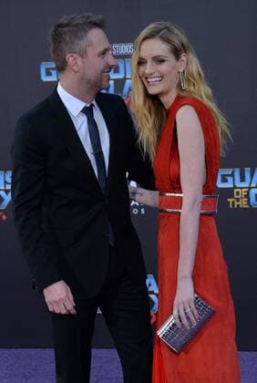 TV personality Chris Hardwick and his wife, actress Lydia Hearst attend the premiere of the sci-fi motion picture Guardians of the Galaxy Vol. 2 at the Dolby Theatre in the Hollywood section of Los Angeles on April 19, 2017. Storyline: Set to the backdrop of Awesome Mixtape 2, Guardians continues the team s adventures as they unravel the mystery of Peter Quill s true parentage.  LAP2017041949 JIMxRUYMEN