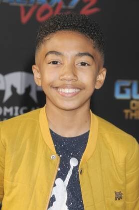 April 19, 2017 - Los Angeles, California, United States - April 19th 2017 - Los Angeles California USA - Actor MILES BROWN at the Guardians of the Galaxy Vol 2 Premiere held at the El Capitan Theate, Hollywood, Los Angeles Los Angeles United States - ZUMAf05_ 20170419_zaf_f05_085 Copyright: xPaulxFentonx
