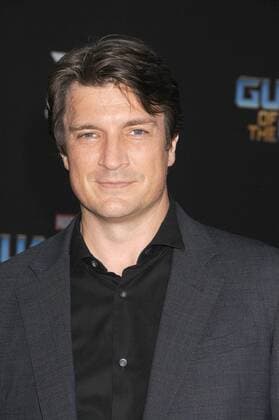 April 19, 2017 - Los Angeles, California, United States - April 19th 2017 - Los Angeles California USA - Actor NATHAN FILLION at the Guardians of the Galaxy Vol 2 Premiere held at the El Capitan Theate, Hollywood, Los Angeles Los Angeles United States - ZUMAf05_ 20170419_zaf_f05_091 Copyright: xPaulxFentonx