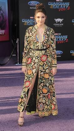 April 19, 2017 - Los Angeles, California, United States - April 19th 2017 - Los Angeles California USA - Actress RONNIE HAWK at the Guardians of the Galaxy Vol 2 Premiere held at the El Capitan Theate, Hollywood, Los Angeles Los Angeles United States - ZUMAf05_ 20170419_zaf_f05_106 Copyright: xPaulxFentonx