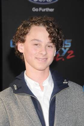 April 19, 2017 - Los Angeles, California, United States - April 19th 2017 - Los Angeles California USA - Actor WYATT OLEFF at the Guardians of the Galaxy Vol 2 Premiere held at the El Capitan Theate, Hollywood, Los Angeles Los Angeles United States - ZUMAf05_ 20170419_zaf_f05_120 Copyright: xPaulxFentonx