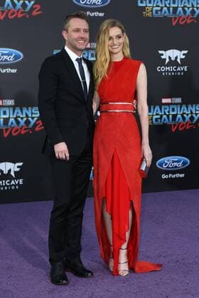 LOS ANGELES - APR 19: Chris Hardwick, Lydia Hearst at the Guardians of the Galaxy Vol. 2 Los Angeles Premiere at the Dolby Theater on April 19, 2017 in Los Angeles, CA  Copyright: xHPAx xIPAx xHutchinsxPhotox