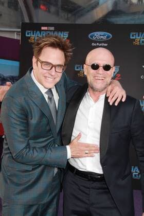 James Gunn, Michael Rooker 04 19 2017 The World Premiere of Guardians of the Galaxy Vol.2 held at The Dolby Theatre in Hollywood, CA  Copyright: xCronos IzumixHasegawax cronoshnw19Apr201783757
