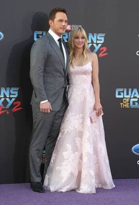 April 19, 2017 - Hollywood, CA, United States - 19 April 2017 - Hollywood, California - Chris Pratt, Anna Faris. Premiere Of Disney And Marvel s Guardians Of The Galaxy Vol. 2 held at the Dolby Theatre. Photo Credit: AdMedia Hollywood United States - ZUMAa123 20170419_zaa_a123_418 Copyright: xAdmediax