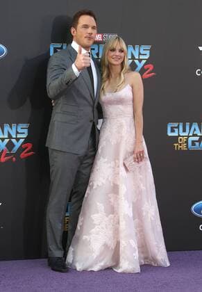 April 19, 2017 - Hollywood, CA, United States - 19 April 2017 - Hollywood, California - Chris Pratt, Anna Faris. Premiere Of Disney And Marvel s Guardians Of The Galaxy Vol. 2 held at the Dolby Theatre. Photo Credit: AdMedia Hollywood United States - ZUMAa123 20170419_zaa_a123_430 Copyright: xAdmediax