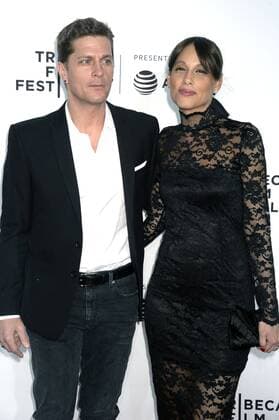 Rob Thomas mit Gattin Marisol Maldonado bei der Weltpremiere von Clive Davis: The Soundtrack of Our Lives zur Eröffnung des Tribeca Film Festival 2017 in der Radio City Music Hall. New York, 19.04.2017 Foto:xD.xVanxTinex xFuturexImage