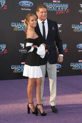 217093 AdMedia Starface 2017-04-19 CA Los Angeles Etats-Unis Premiere du film Guardians Of The Galaxy Vol.2 . 19 April 2017 - Hollywood, California - Hayley Roberts, David Hasselhoff. Premiere Of Disney And Marvel s Guardians Of The Galaxy Vol. 2 held at the Dolby Theatre. Photo Credit: AdMedia  Copyright: xAdMediax STAR_217093_089