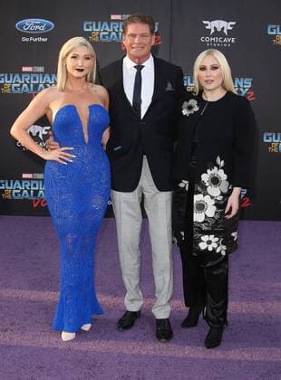 217093 AdMedia Starface 2017-04-19 CA Los Angeles Etats-Unis Premiere du film Guardians Of The Galaxy Vol.2 . 19 April 2017 - Hollywood, California - Hayley Hasselhoff, David Hasselhoff, Taylor Ann Hasselhoff. Premiere Of Disney And Marvel s Guardians Of The Galaxy Vol. 2 held at the Dolby Theatre. Photo Credit: AdMedia  Copyright: xAdMediax STAR_217093_096