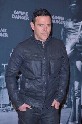 Richard Zven Kruspe, Rammstein Ankunft Iggy POPs Birthday Bash zum Konzert Kinofilm GIMME DANGER im KIno International in Berlin am 20.04.2017