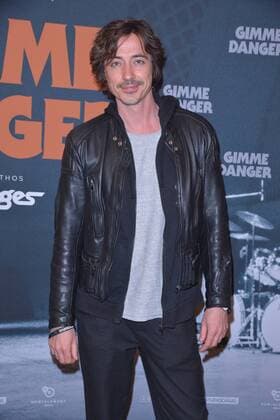Nils Brunckhorst Ankunft Iggy POPs Birthday Bash zum Konzert Kinofilm GIMME DANGER im KIno International in Berlin am 20.04.2017