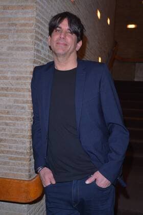 Eric Benson Ankunft Iggy POPs Birthday Bash zum Konzert Kinofilm GIMME DANGER im KIno International in Berlin am 20.04.2017