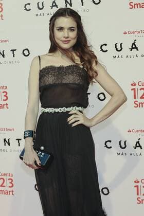 April 20, 2017 - Madrid, Spain - Adriana Ugarte attends the Cuanto.Mas Alla del DInero premiere at Callao cinema on April 20, 2017 in Madrid, Spain. Madrid Spain  - ZUMAn230 20170420_zaa_n230_128 Copyright: xOscarxGonzalezx