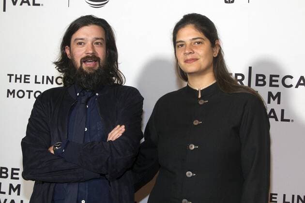 The directors Laura Amelia Guzman (R) and Israel Cardenas pose during the premiere of the film Samba on the first day of the Tribeca Film Festival in New York, United States, 20 April 2017. PREMIERE OF THE FILM SAMBA DURING THE FIRST DAY OF THE TRIBECA FESTIVAL !ACHTUNG: NUR REDAKTIONELLE NUTZUNG!  Copyright: xMiguelxRajmilx NYC005 20170421-636283382393411522