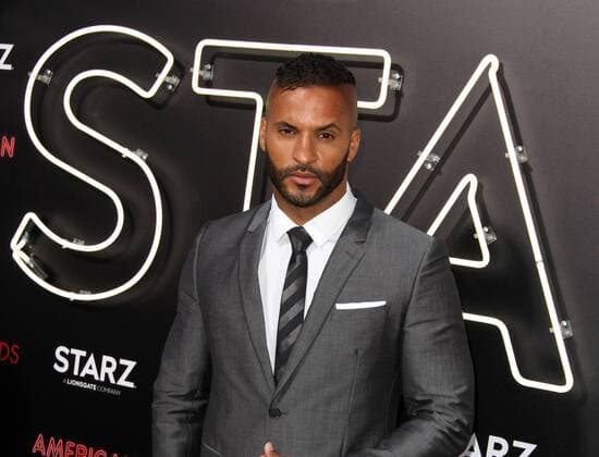 April 20, 2017 - Los Angeles, CA, United States - 20 April 2017 - Los Angeles, California - Ricky Whittle. American Gods Los Angeles Premiere held at The Cinerama Dome Theatre. Photo Credit: AdMedia Los Angeles United States - ZUMAa123 20170420_zaa_a123_054 Copyright: xAdmediax