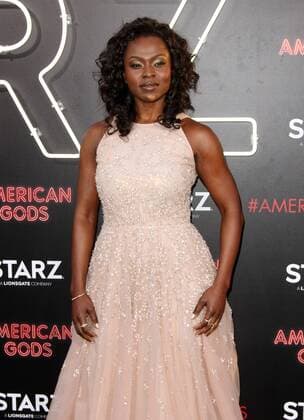 April 20, 2017 - Los Angeles, CA, United States - 20 April 2017 - Los Angeles, California - Yetide Badaki. American Gods Los Angeles Premiere held at The Cinerama Dome Theatre. Photo Credit: AdMedia Los Angeles United States - ZUMAa123 20170420_zaa_a123_058 Copyright: xAdmediax