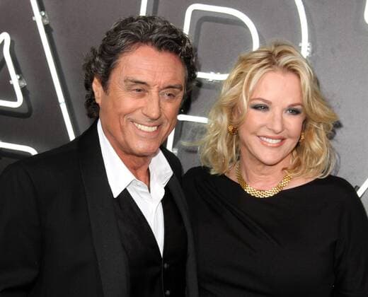 April 20, 2017 - Los Angeles, CA, United States - 20 April 2017 - Los Angeles, California - Ian McShane and wife Gwen Humble. American Gods Los Angeles Premiere held at The Cinerama Dome Theatre. Photo Credit: AdMedia Los Angeles United States - ZUMAa123 20170420_zaa_a123_066 Copyright: xAdmediax
