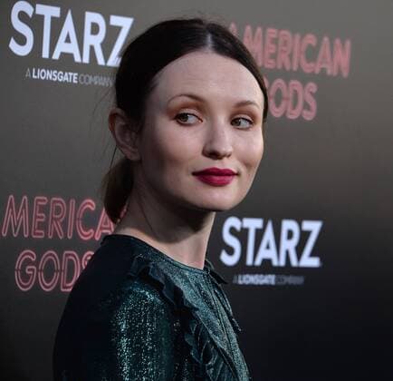 Cast member Emily Browning attends the premiers of Starz s new television series American Gods at the ArcLight Cinema Dome in the Hollywood section of Los Angeles on April 20, 2017. Storyline: A recently released ex-convict named Shadow meets a mysterious man who calls himself Wednesday and who knows more than he first seems to about Shadow s life and past.  LAP2017042019 JIMxRUYMEN