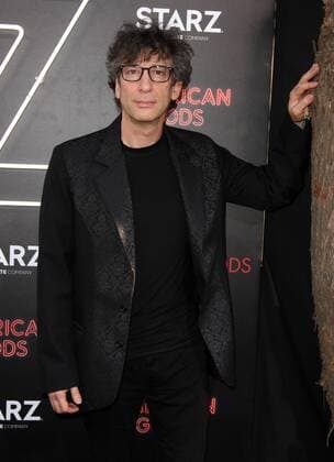 April 20, 2017 - Los Angeles, CA, United States - 20 April 2017 - Los Angeles, California - Author of American Gods, Neil Gaiman. American Gods Los Angeles Premiere held at The Cinerama Dome Theatre. Photo Credit: AdMedia Los Angeles United States - ZUMAa123 20170420_zaa_a123_118 Copyright: xAdmediax