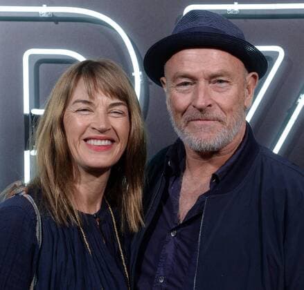 Cast member Corbin Person and his wife Amanda Pays attend the premiers of Starz s new television series American Gods at the ArcLight Cinema Dome in the Hollywood section of Los Angeles on April 20, 2017. Storyline: A recently released ex-convict named Shadow meets a mysterious man who calls himself Wednesday and who knows more than he first seems to about Shadow s life and past.  LAP2017042029 JIMxRUYMEN