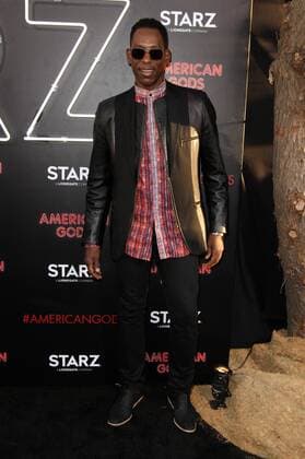 April 20, 2017 - Los Angeles, CA, United States - 20 April 2017 - Los Angeles, California - Orlando Jones. American Gods Los Angeles Premiere held at The Cinerama Dome Theatre. Photo Credit: AdMedia Los Angeles United States - ZUMAa123 20170420_zaa_a123_145 Copyright: xAdmediax