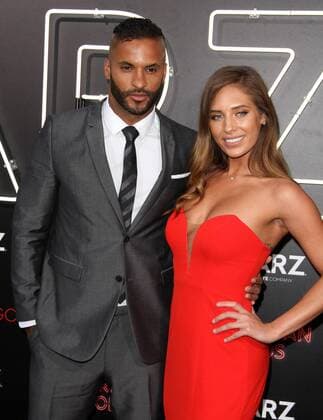 April 20, 2017 - Los Angeles, CA, United States - 20 April 2017 - Los Angeles, California - Ricky Whittle and Guest. American Gods Los Angeles Premiere held at The Cinerama Dome Theatre. Photo Credit: AdMedia Los Angeles United States - ZUMAa123 20170420_zaa_a123_166 Copyright: xAdmediax