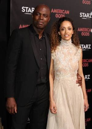 April 20, 2017 - Los Angeles, CA, United States - 20 April 2017 - Los Angeles, California - Chris Obi. American Gods Los Angeles Premiere held at The Cinerama Dome Theatre. Photo Credit: AdMedia Los Angeles United States - ZUMAa123 20170420_zaa_a123_193 Copyright: xAdmediax
