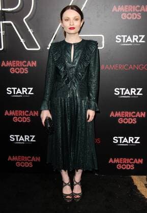 April 20, 2017 - Los Angeles, CA, United States - 20 April 2017 - Los Angeles, California - Emily Browning. American Gods Los Angeles Premiere held at The Cinerama Dome Theatre. Photo Credit: AdMedia Los Angeles United States - ZUMAa123 20170420_zaa_a123_208 Copyright: xAdmediax