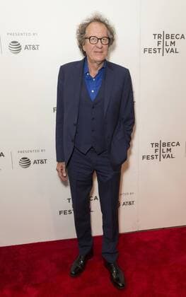 USA: 2017 Tribeca Film Festival Genius Geoffrey Rush attends the 2017 Tribeca Film Festival Genius screening at BMCC Tribeca  LevxRadin