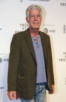 April 22, 2017 - New York, New York, U.S - Anthony Bourdain attends the Wasted Premiere during the 2017 Tribeca Film Festival at BMCC Tribeca PAC on Saturday April 22, 2017 in New York City. New York U.S. - ZUMAp124 20170422_zaa_p124_016 Copyright: xElisaxAndreax