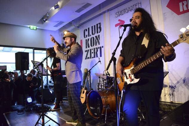 Shahin Najafi live im Konzert gegen Rechts im Stadtgarten. Köln, 23.04.2017 Foto:xJ.xKrickx xFuturexImage