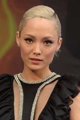 Canadian French actress Pom Klementieff attends the premiere of Guardians Of The Galaxy Vol.2 at Eventim Apollo in London on April 24, 2017.  LON20170424129 RUNExHELLESTAD