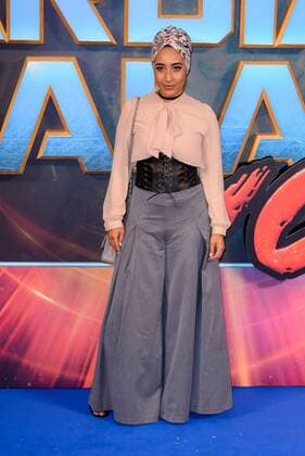 . 24 04 2017. London, United Kingdom. Mariah Idrissi attends the Guardians of the Galaxy Vol. 2 - European Gala.  xChrisxJosephx xi-Imagesx IIM-14957-0063