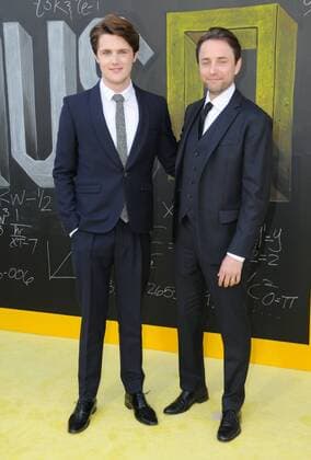 April 24, 2017 - Westwood, CA, United States - 24 April 2017 - Westwood, California - Eugine Simon, Vincent Kartheiser. National Geographic s Premiere screening of Genius held at Fox Theater in Westwood. Photo Credit: AdMedia Westwood United States - ZUMAa123 20170424_zaa_a123_073 Copyright: xBirdiexThompsonx