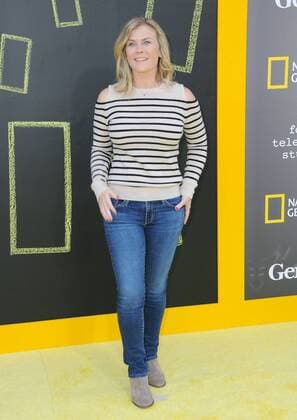 April 24, 2017 - Westwood, CA, United States - 24 April 2017 - Westwood, California - Alison Sweeney. National Geographic s Premiere screening of Genius held at Fox Theater in Westwood. Photo Credit: AdMedia Westwood United States - ZUMAa123 20170424_zaa_a123_159 Copyright: xBirdiexThompsonx