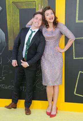 April 24, 2017 - Westwood, CA, United States - 24 April 2017 - Westwood, California - T.R. Knight, Elvy Yost. National Geographic s Premiere screening of Genius held at Fox Theater in Westwood. Photo Credit: AdMedia Westwood United States - ZUMAa123 20170424_zaa_a123_163 Copyright: xBirdiexThompsonx